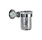 Держатель со стаканом BOHEME Murano Crystal 10904-CRST-CH