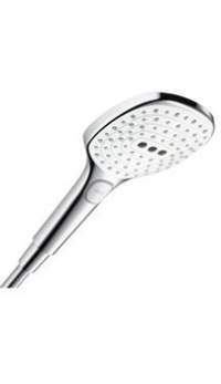 Ручной душ HANSGROHE Raindance Select Е 120 3jet белый/хром 26520400